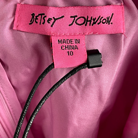 Betsey Johnson Pink Heart Midi Dress - Picture 11 of 16